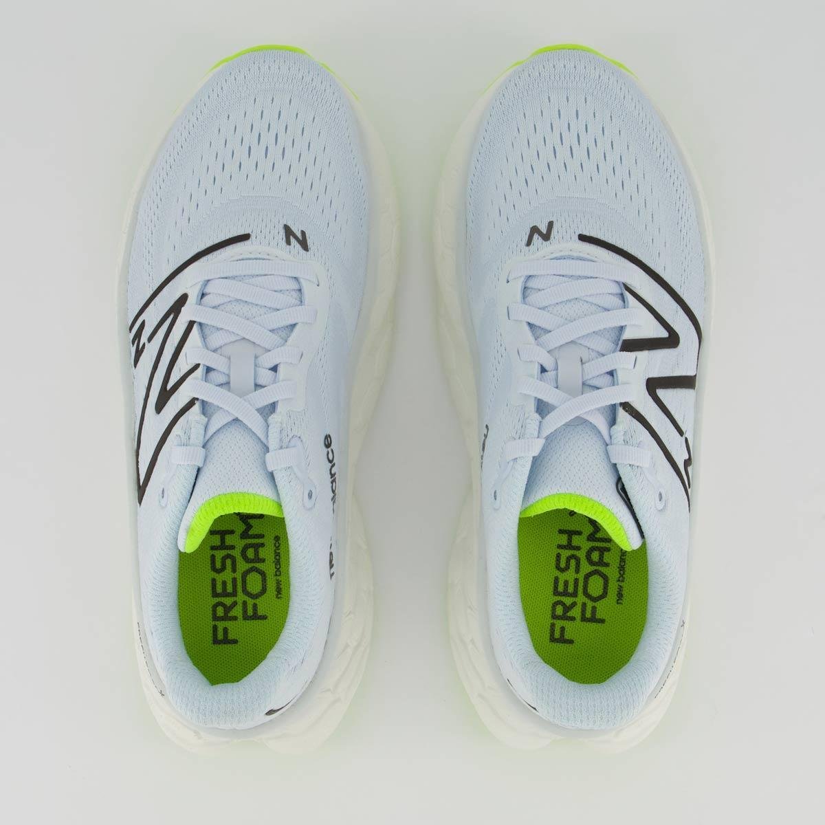Tênis New Balance Fresh Foam X More V4 Feminino - Azul Claro