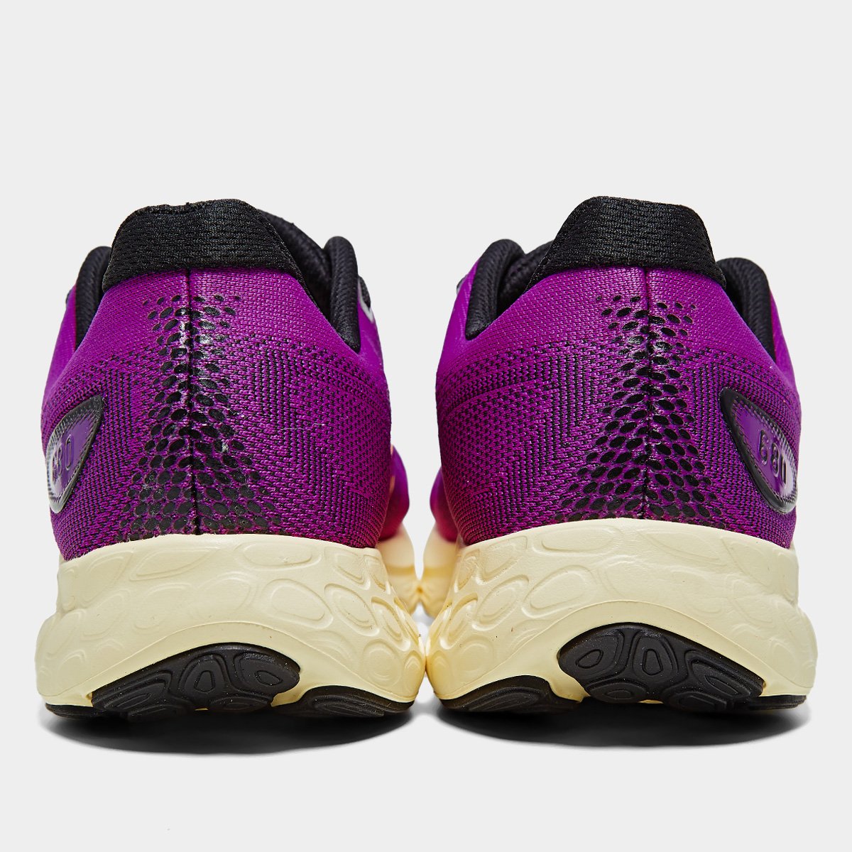 Tênis New Balance Fresh Foam 680 V8 Feminino - Violeta+Amarelo