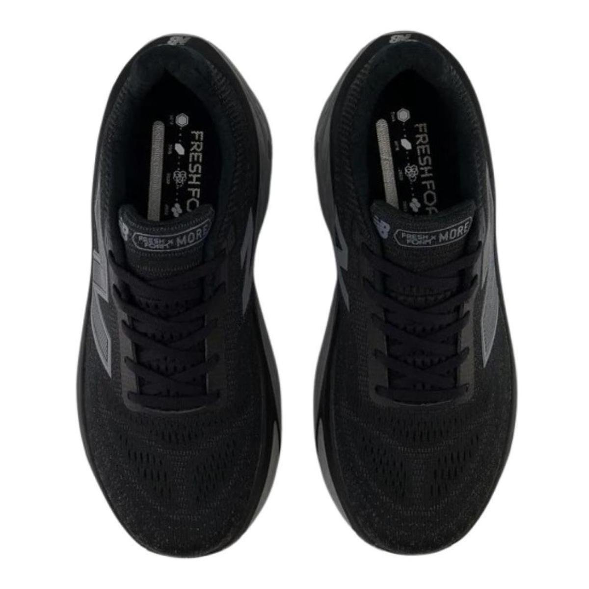 TENIS NEW BALANCE FRESH FOAM X MORE V5 - PRETO + GRAFITE