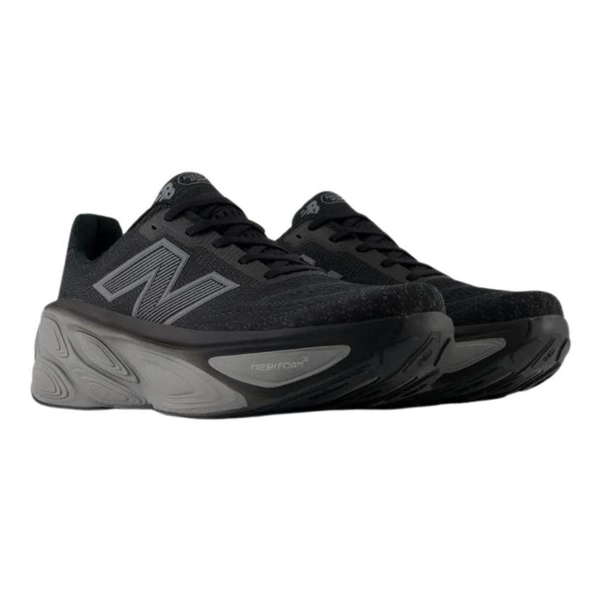 TENIS NEW BALANCE FRESH FOAM X MORE V5 - PRETO + GRAFITE