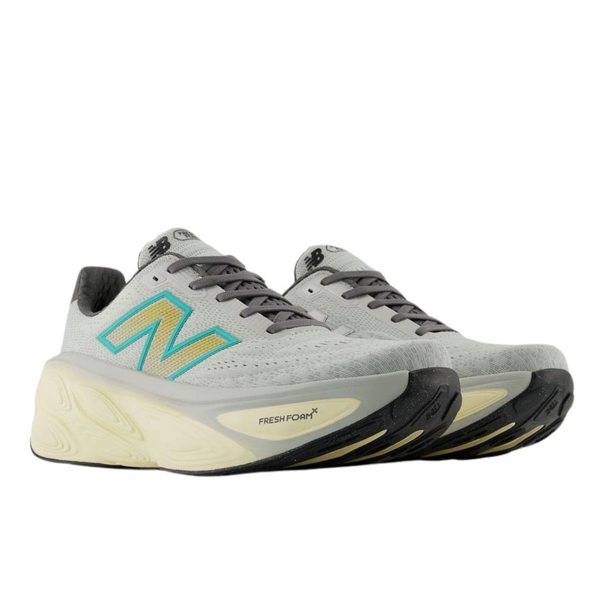 Tênis New Balance Fresh Foam X More V5 Masculino - Cinza