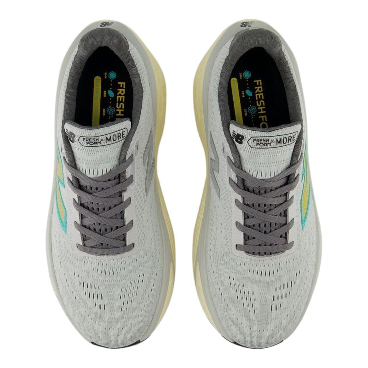 Tênis New Balance Fresh Foam X More V5 Masculino - Cinza