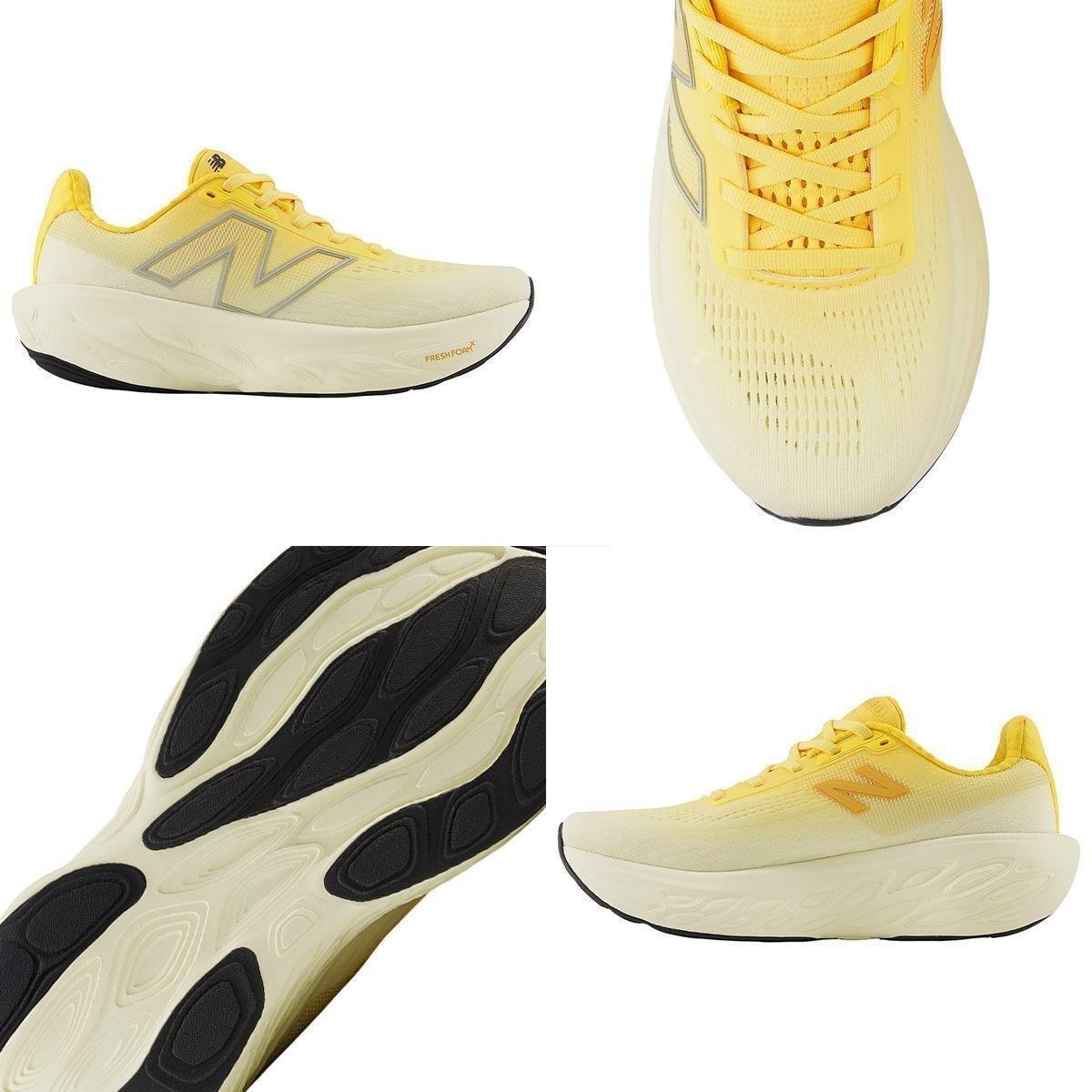 Tênis New Balance Fresh Foam X 1080 V14 Feminino Original - Amarelo+Branco