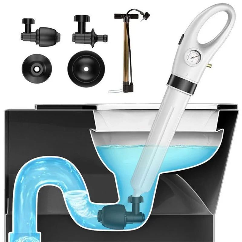 Desentupidor de Alta Pressão Manual em Aço Inoxidável