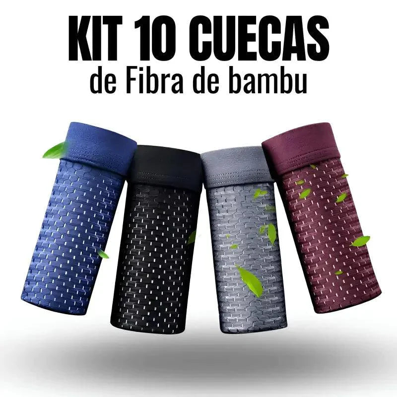 Kit de Cuecas Premium Respiráveis - AirFlex