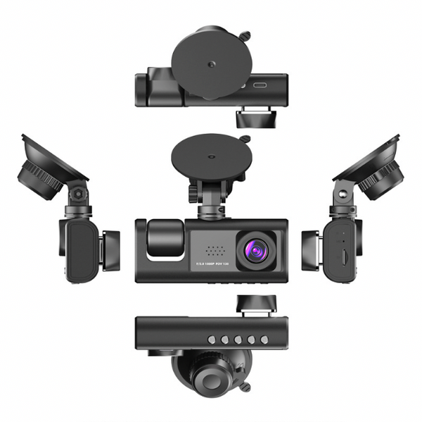 Câmera Veicular Multi Drive 360 - Visão Noturna e Infravermelho