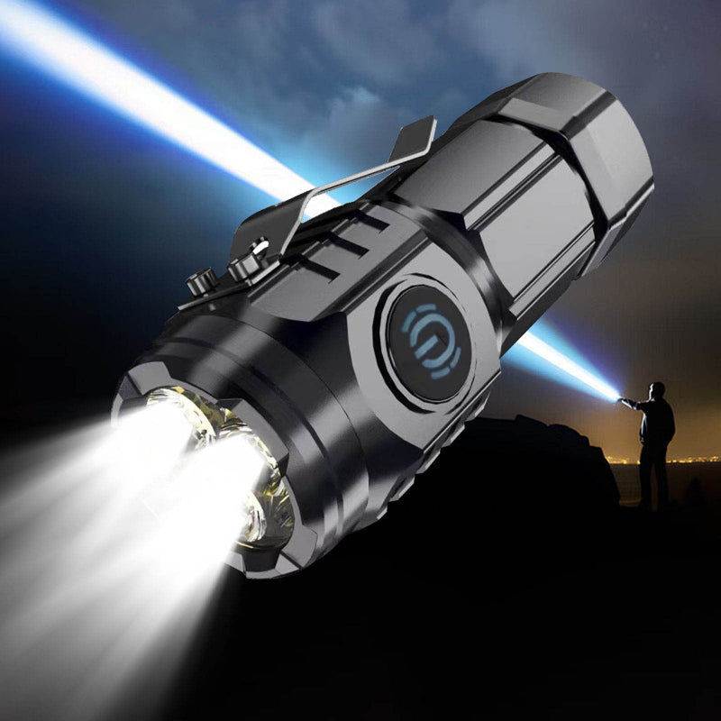 Lanterna Tática Portátil Power Focus - (Pague 1 Leve 2)