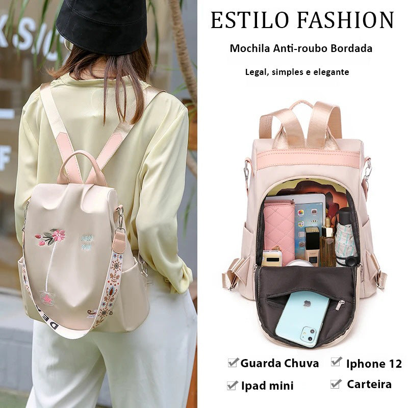Mochila Feminina Antifurto | Bella