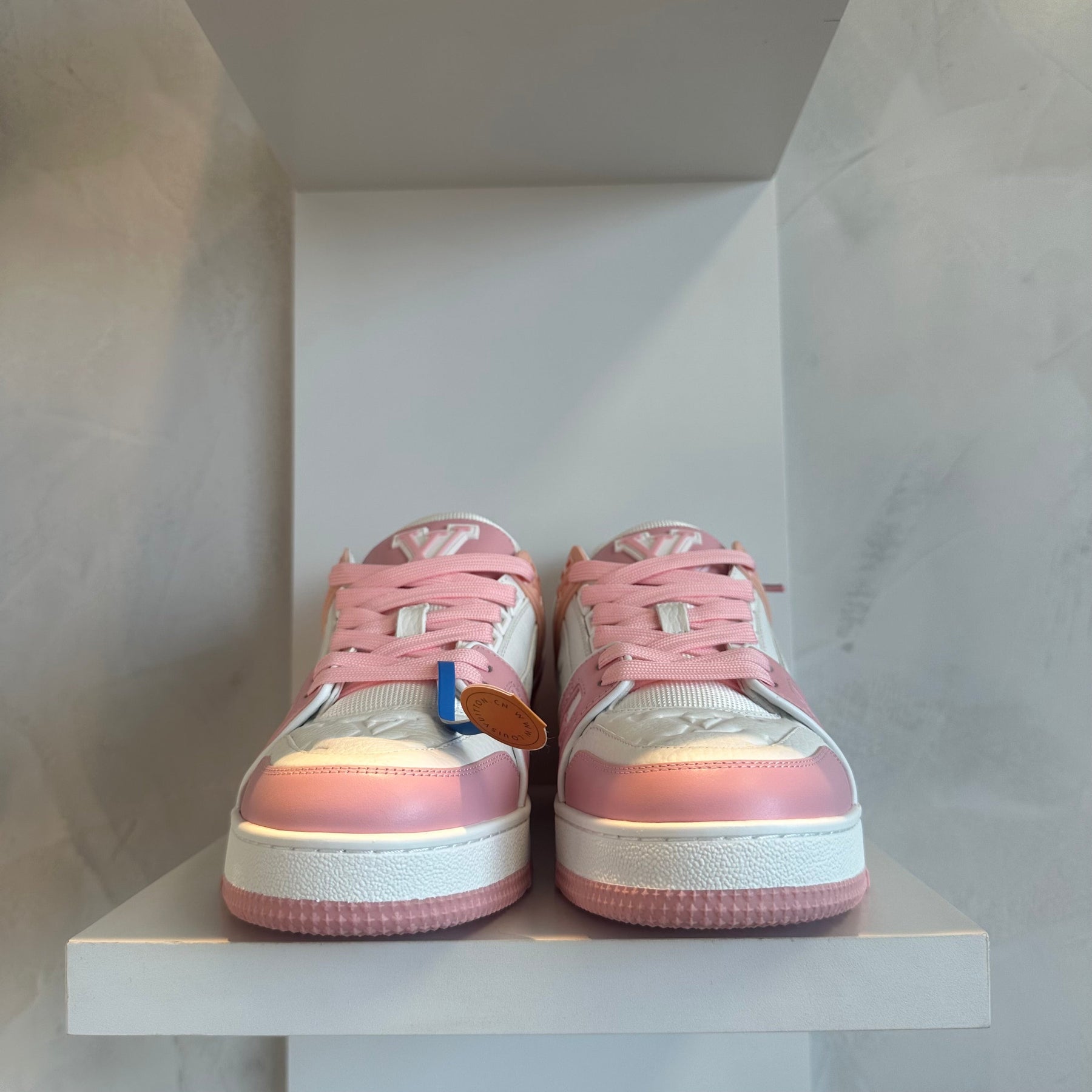 Louis Vuitton Trainer Pink Rose (Pronta Entrega)