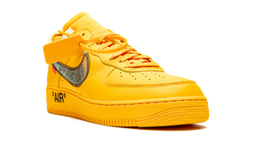 Nike Air force 1 Low Off White University Gold Metallic Silver