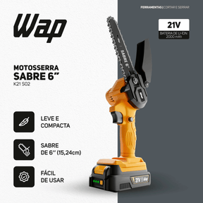 Motosserra de Sabre A Bateria