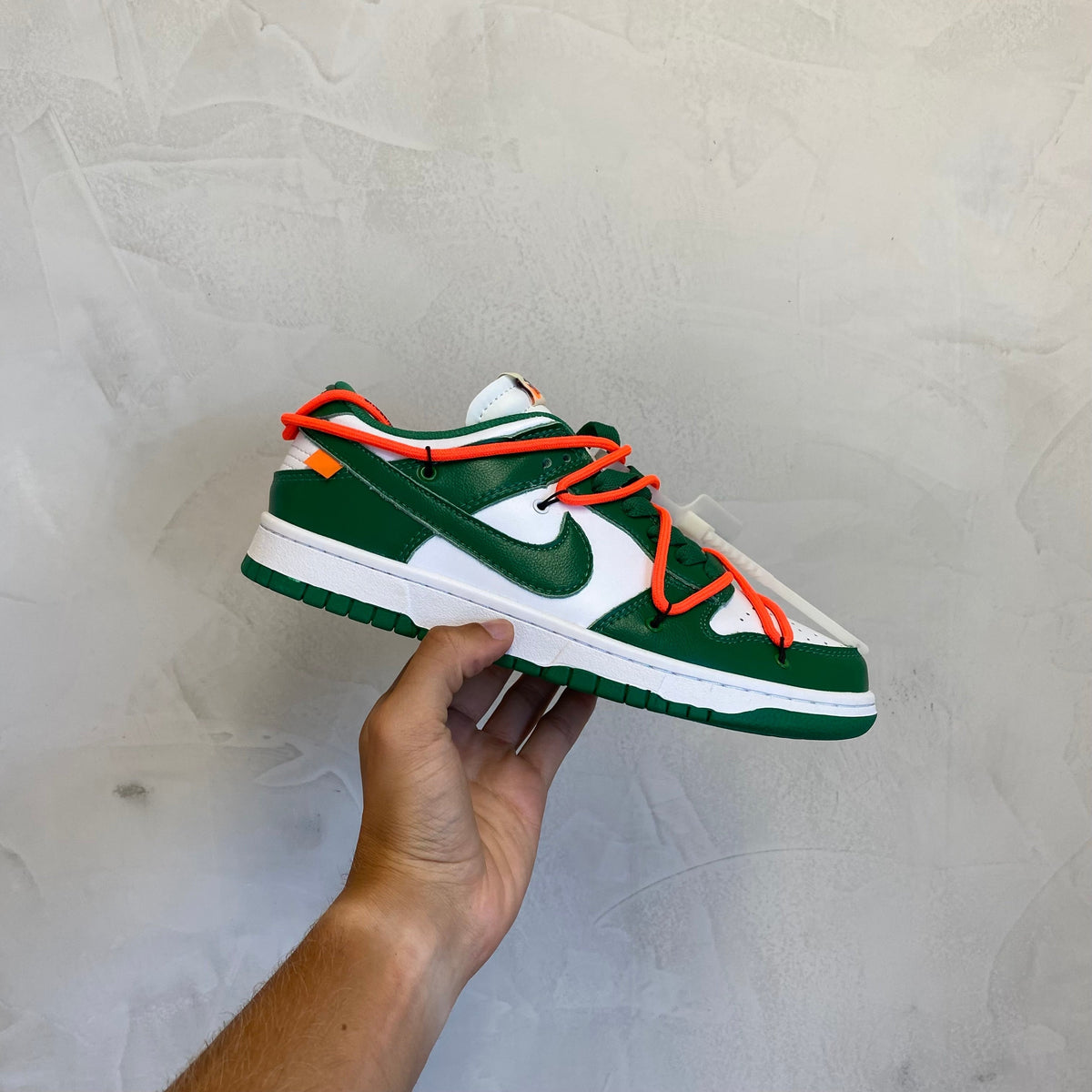 Nike Dunk Low Off White Pine Green (Pronta Entrega)