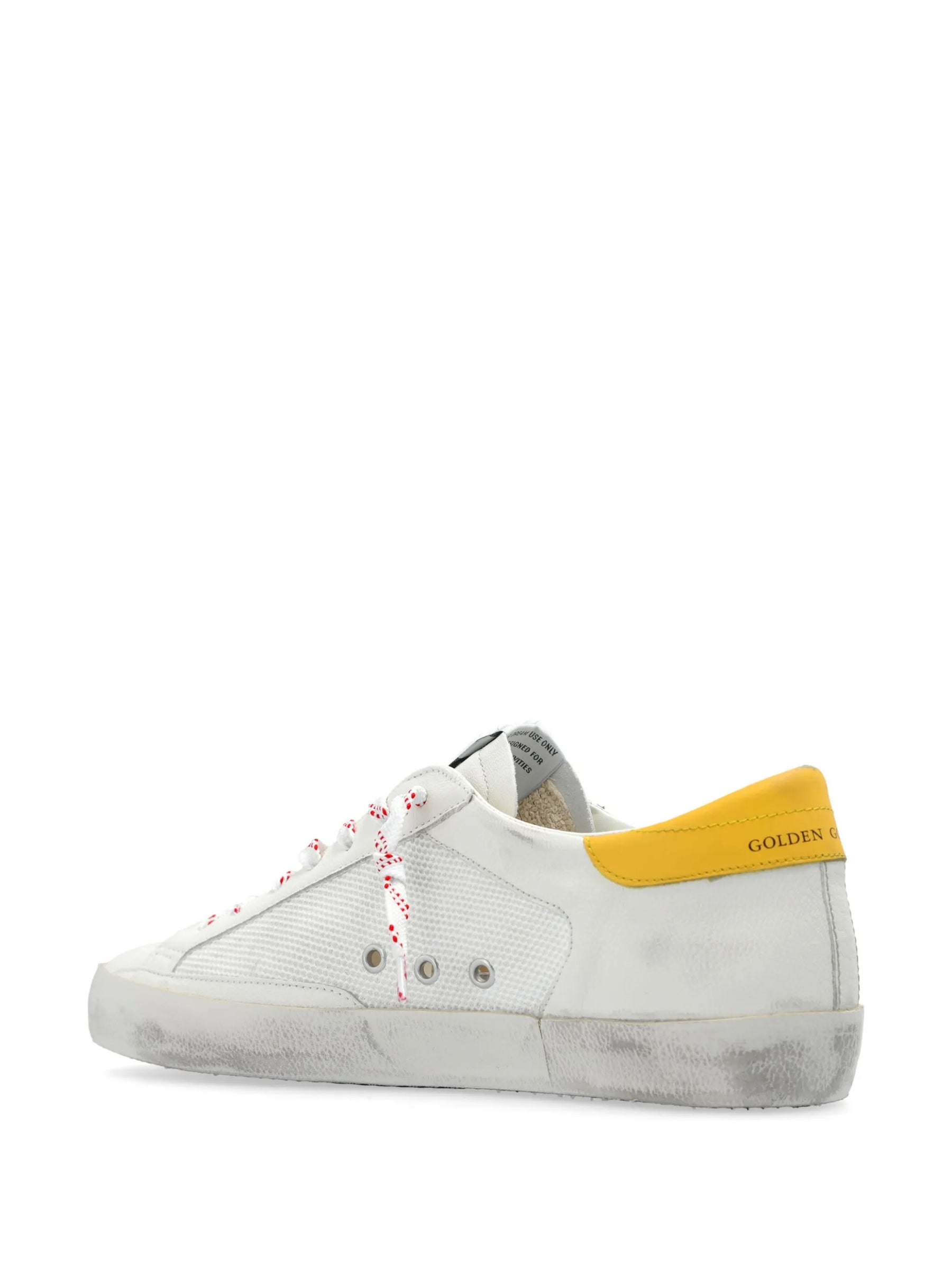 Tênis Golden Goose Super-Star com mesh