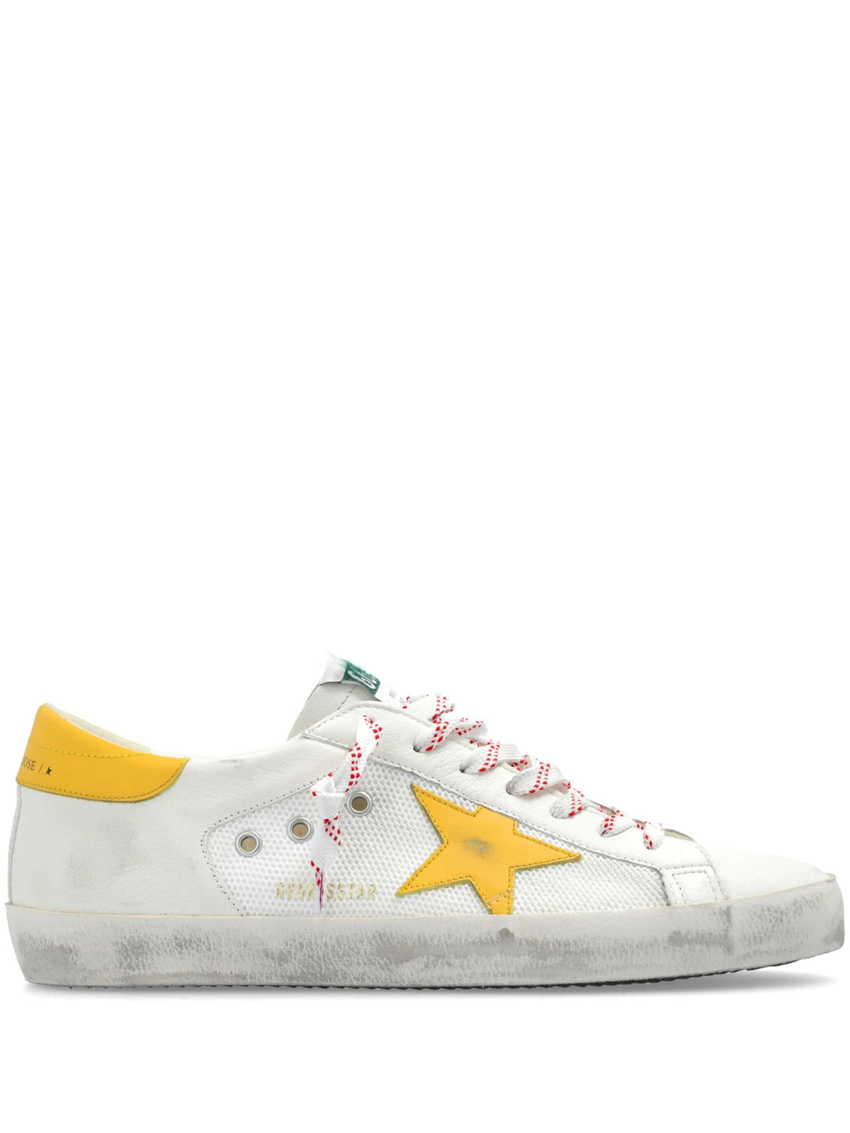 Tênis Golden Goose Super-Star com mesh