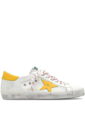 Tênis Golden Goose Super-Star com mesh