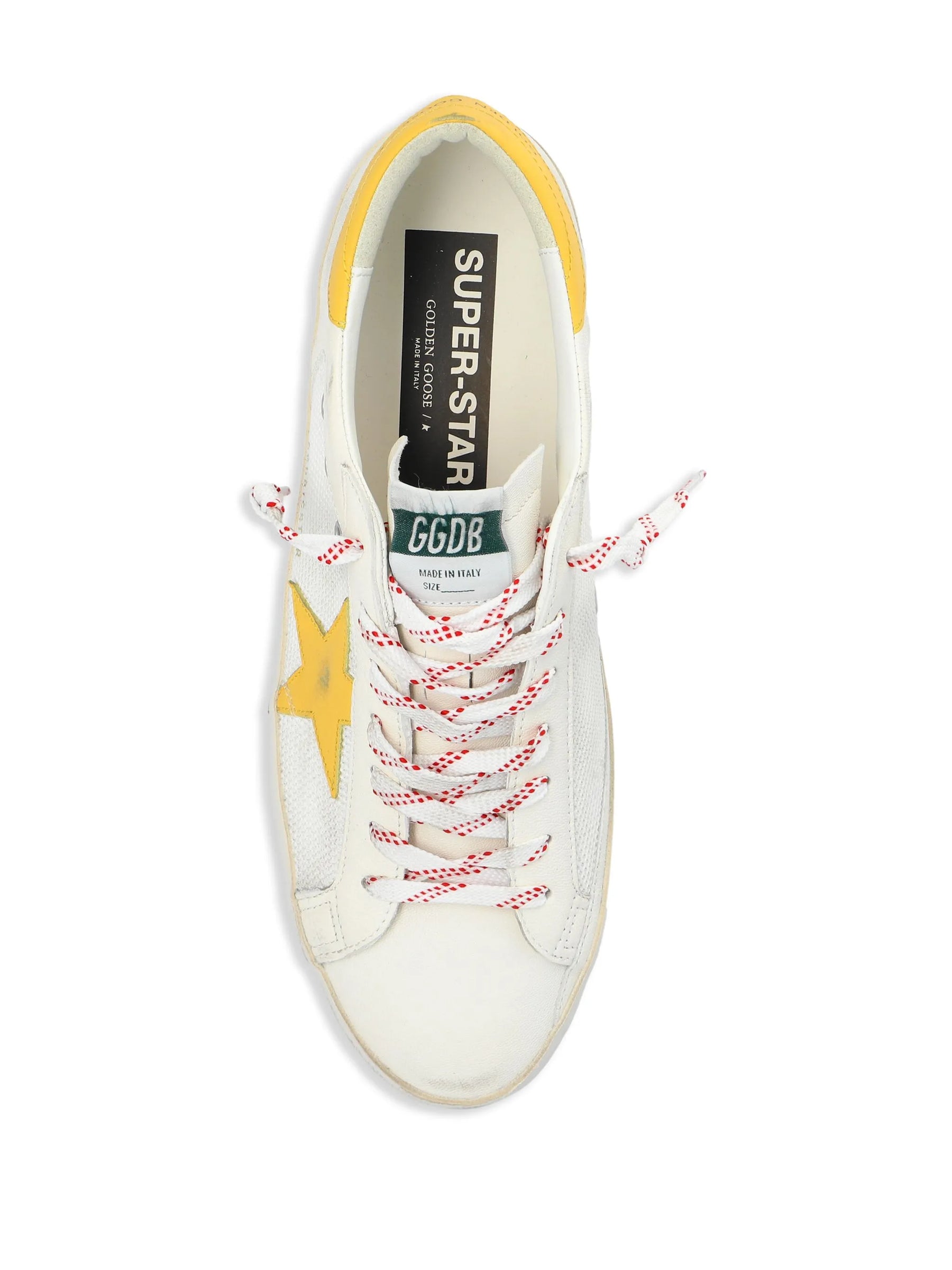 Tênis Golden Goose Super-Star com mesh