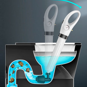 Desentupidor de Alta Pressão Manual em Aço Inoxidável