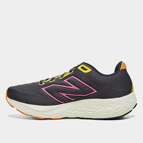Tênis New Balance Fresh Foam 680 V8 Feminino - Preto+Rosa