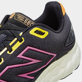 Tênis New Balance Fresh Foam 680 V8 Feminino - Preto+Rosa