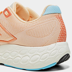 Tênis New Balance Fresh Foam 680 V8 Feminino - Laranja+Azul