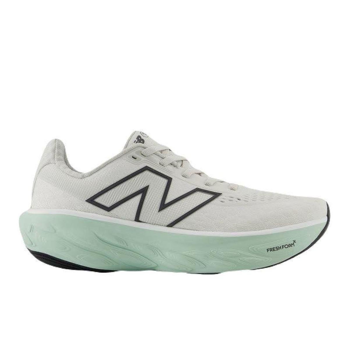 TENIS NEW BALANCE 1080 V14 FEMININO - Cinza Claro + Verde