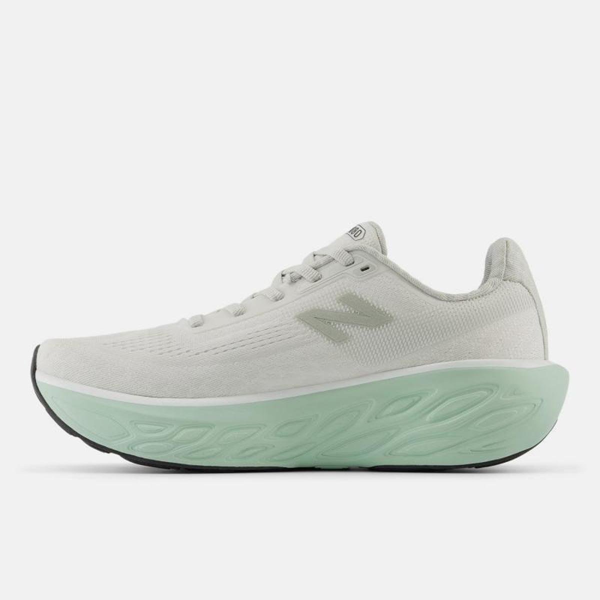 TENIS NEW BALANCE 1080 V14 FEMININO - Cinza Claro + Verde