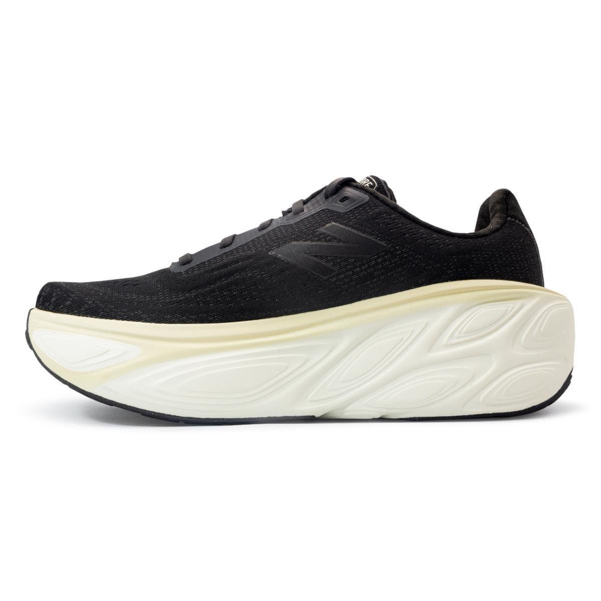 Tênis New Balance Masculino Fresh Foam X More V5 Corrida - Preto+Areia