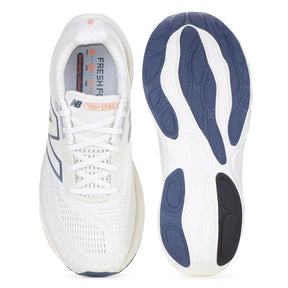 Tênis New Balance Fresh Foam X 1080 V14 Off White e Cinza - Masculino - Off White