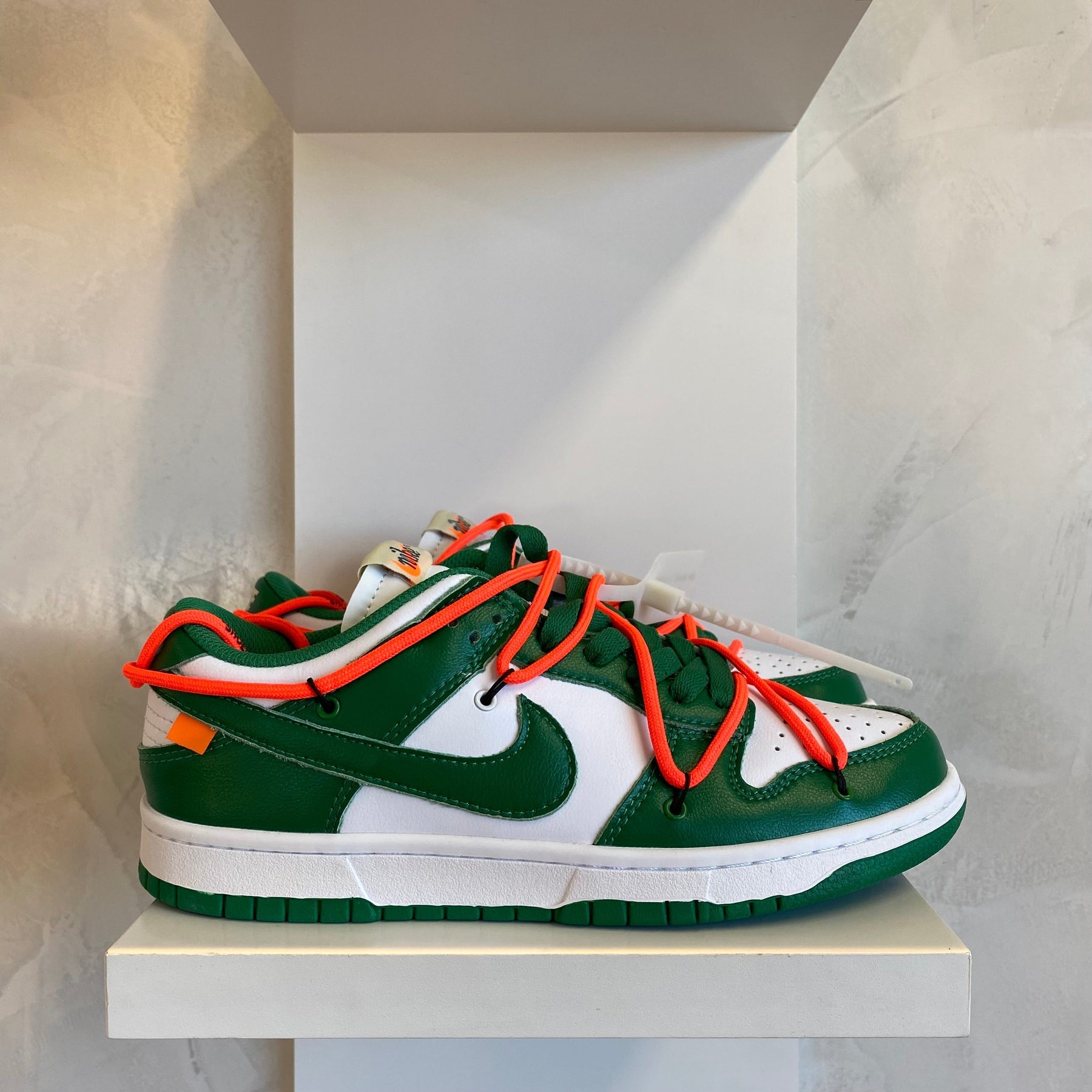 Nike Dunk Low Off White Pine Green (Pronta Entrega)