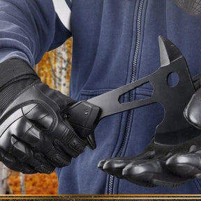 Luvas Táticas Militar Luva de Couro - Steel Hand