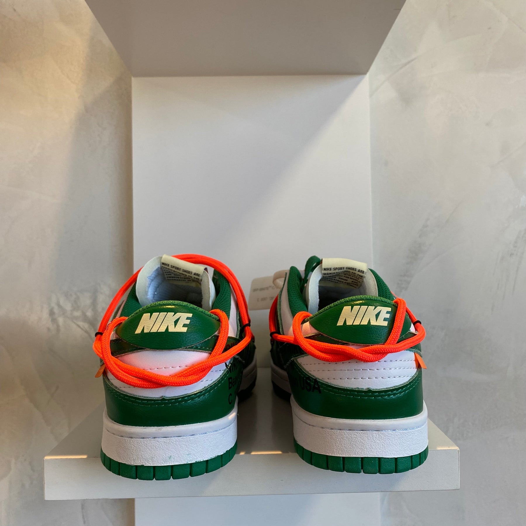 Nike Dunk Low Off White Pine Green (Pronta Entrega)