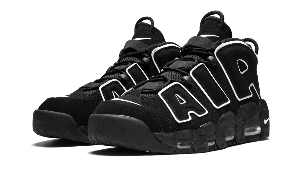 Nike Air More Uptempo Black White