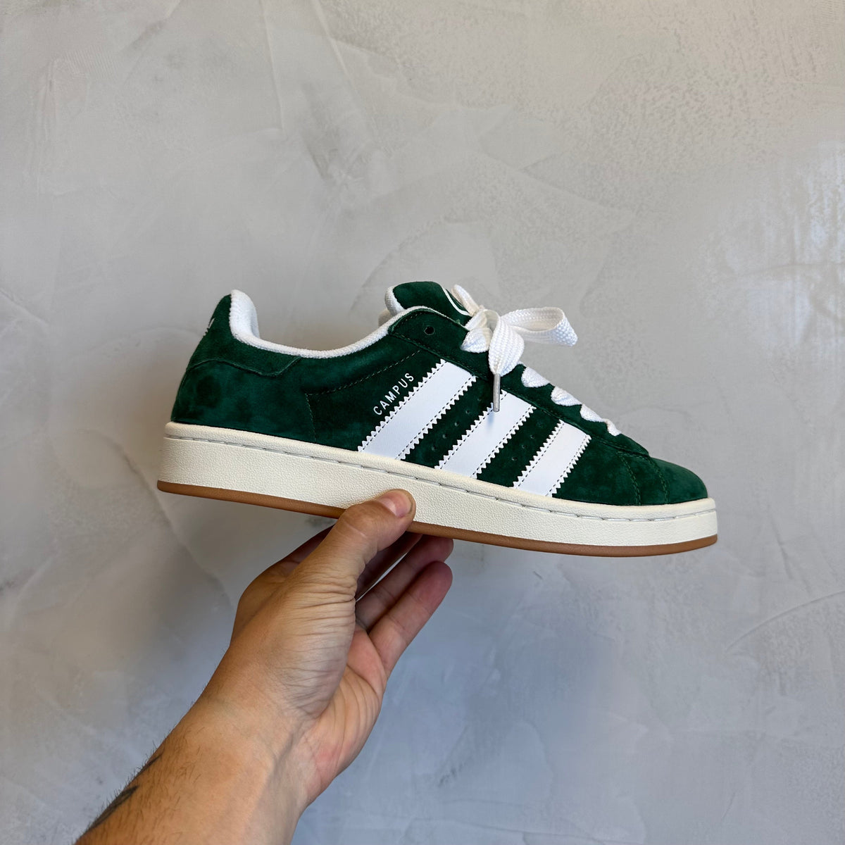 Adidas Campus 00s Dark Green Cloud White (Pronta Entrega)