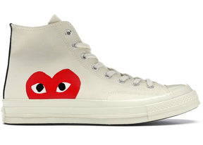 Converse Chuck Taylor All Star 70 Hi Comme des Garçons Play White