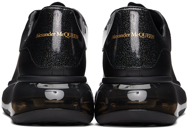 Alexander McQueen Oversized Black Shiny Sole