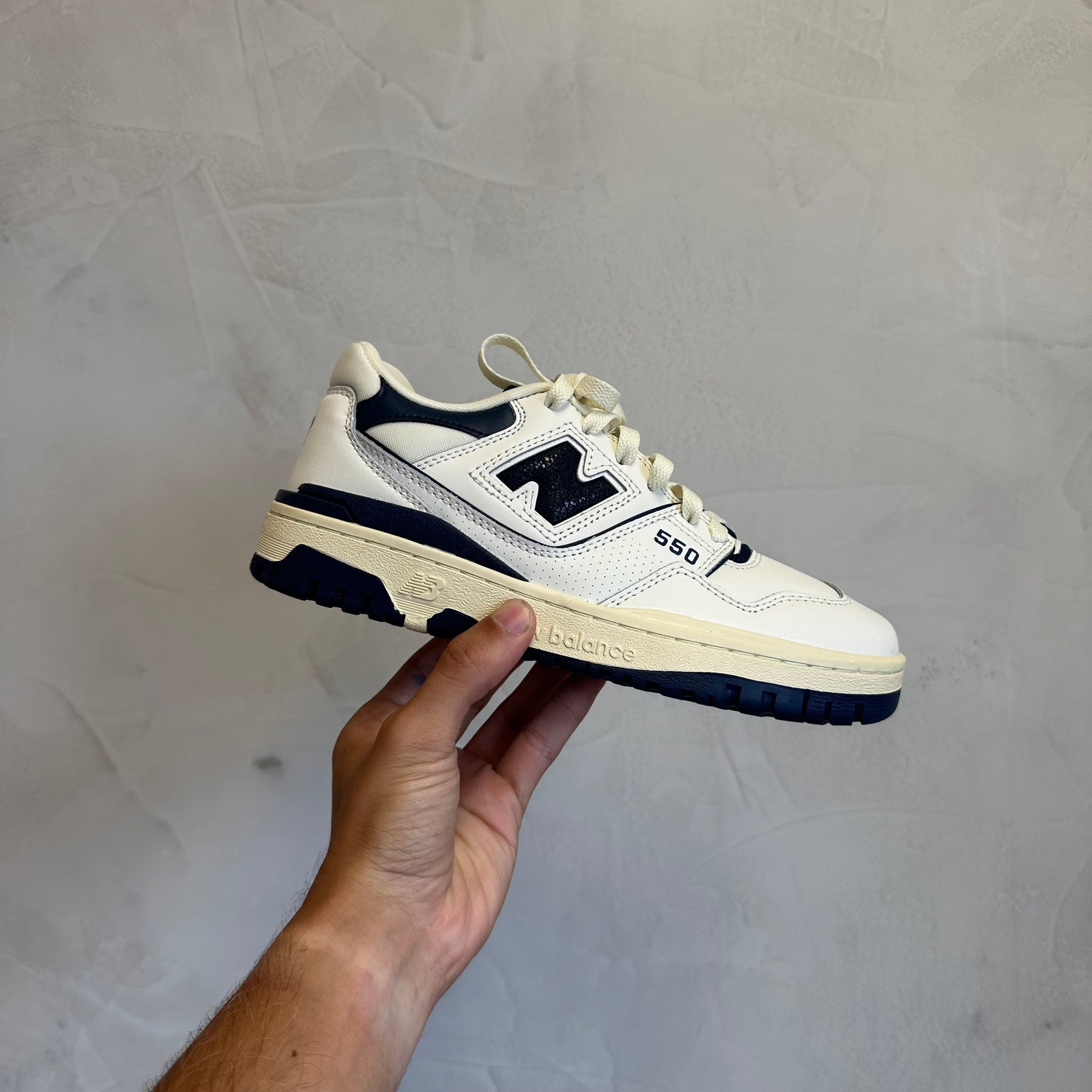 New Balance 550 White Navy (Pronta Entrega)