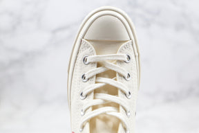 Converse Chuck Taylor All Star 70 Hi Comme des Garçons Play White