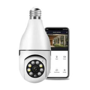 Câmera de Segurança Giratória 360° Wifi - (Compre 1 Leve 2)