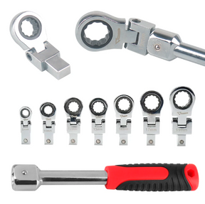 Kit 20 Peças Chave Catraca Flex Grip