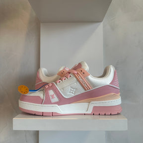 Louis Vuitton Trainer Pink Rose (Pronta Entrega)