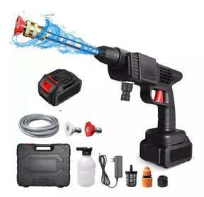 Lavadora Jato de Alta Pressão Sem Fio 1500W Bateria 18V