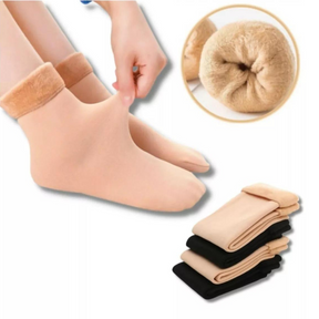 Kit 5 Meias Térmica Feminina de Inverno - CozyFeet