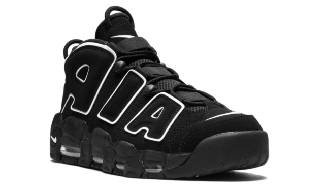 Nike Air More Uptempo Black White