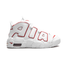 Nike Air More Uptempo White Varsity Red Outline