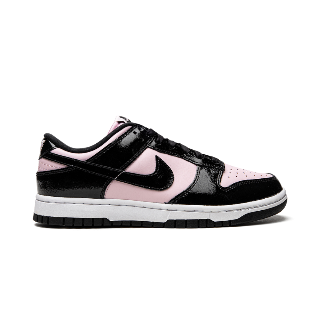 Nike Dunk Low Black Patent Pink