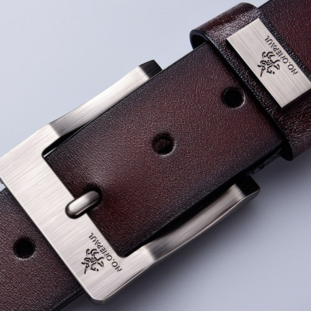 Cinto Masculino de Couro - Compre 1 Leve 2