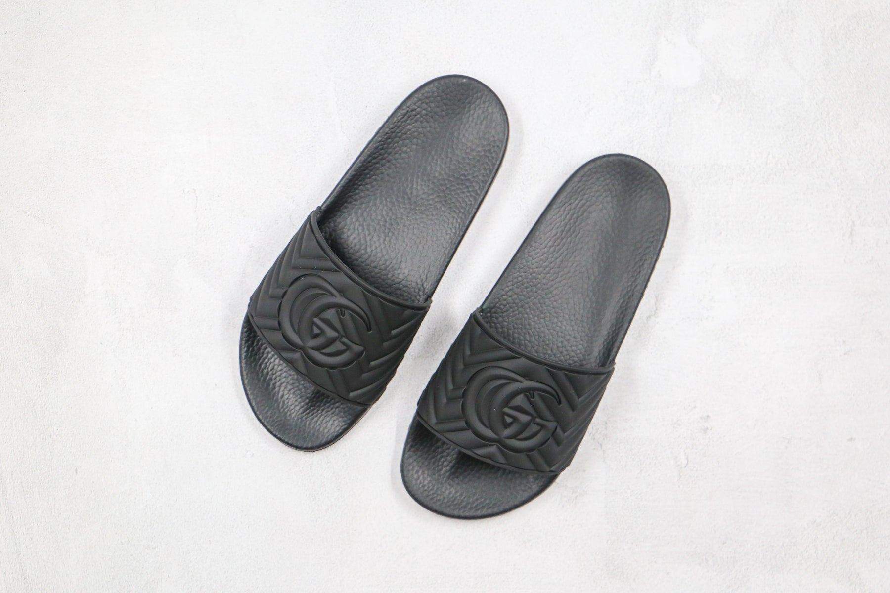 Gucci Matelasse  Slide Black