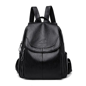 Mochila de Couro Legítimo Feminina - Bella