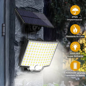 Holofote Solar LED 800W Impermeável para Jardim