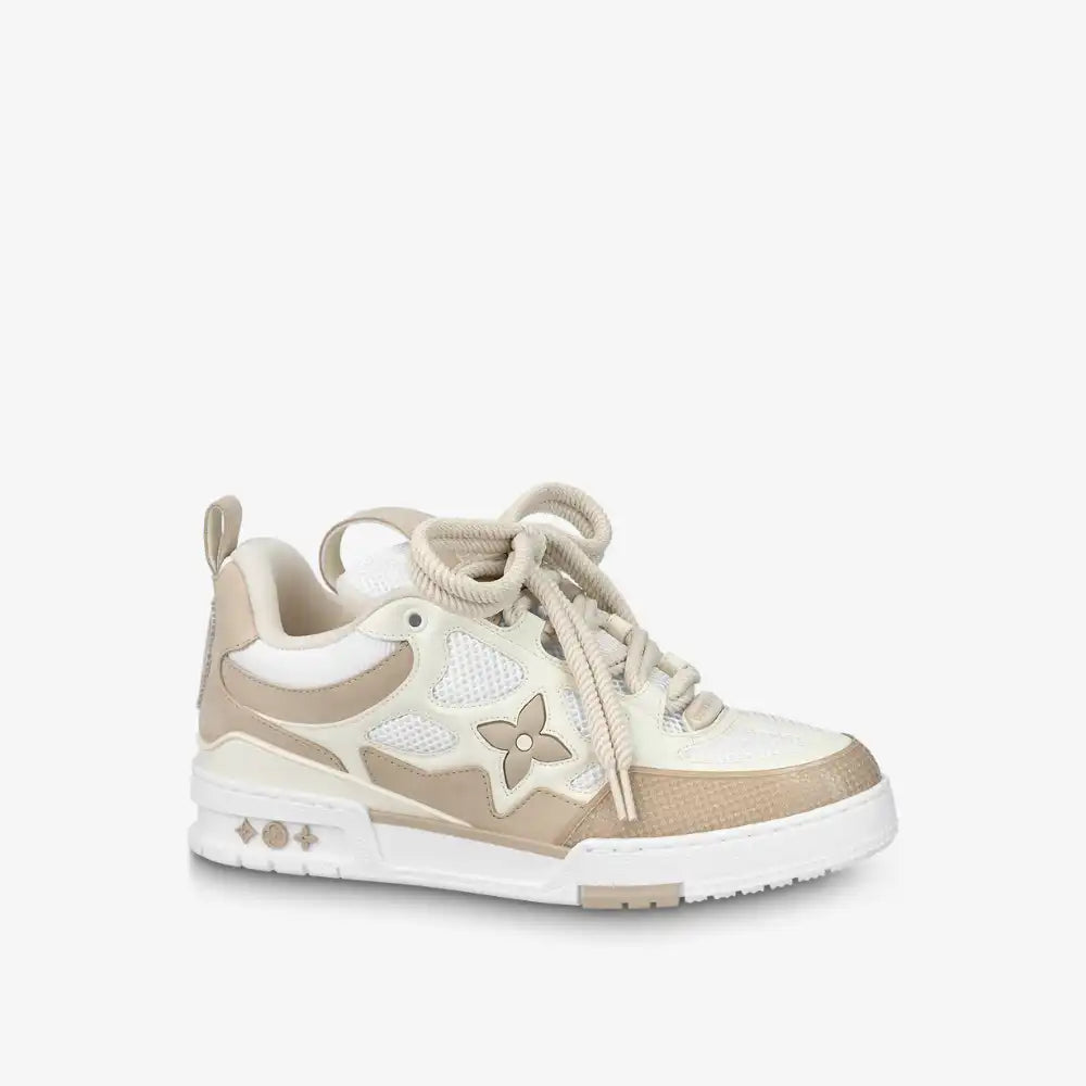 Louis Vuitton LV Skate Sneaker Beige White